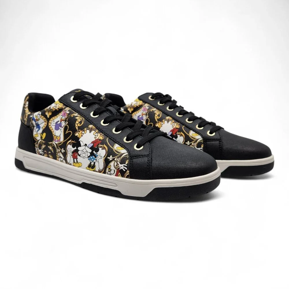 Disney x ALDO | Men’s Black & Gold Character Sneakers - Picture 3 of 12